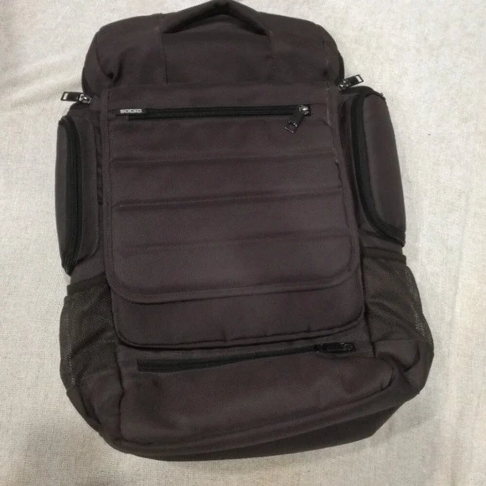 Brown Socko 17.3 Laptop Travel Backpack